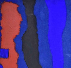 Composición abstracta - Pintura al óleo de Giorgio Lo Fermo - 2021