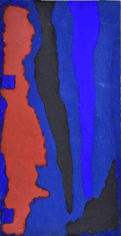 Abstract Composition - Oil Painting by Giorgio Lo Fermo - 2021