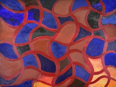 Abstract Composition - Oil Painting by Giorgio Lo Fermo - 2022