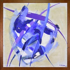 Composición abstracta - Pintura al óleo de Giorgio Lo Fermo - 2023