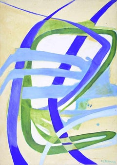 Abstract Composition - Oil Painting by Giorgio Lo Fermo - 2023