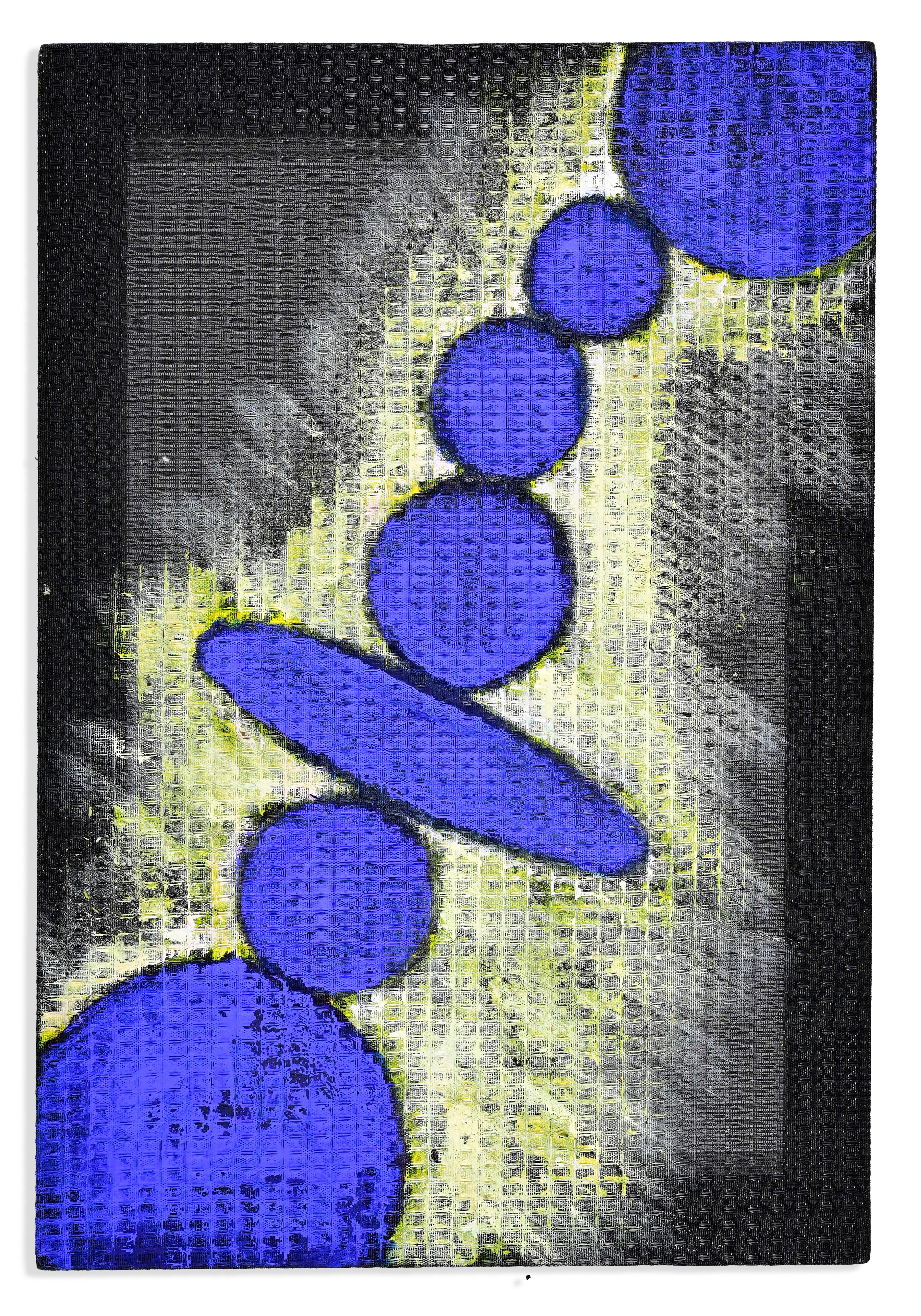 Abstrakte Komposition - Ölgemälde von Giorgio Lo Fermo - 2024 im Angebot 1