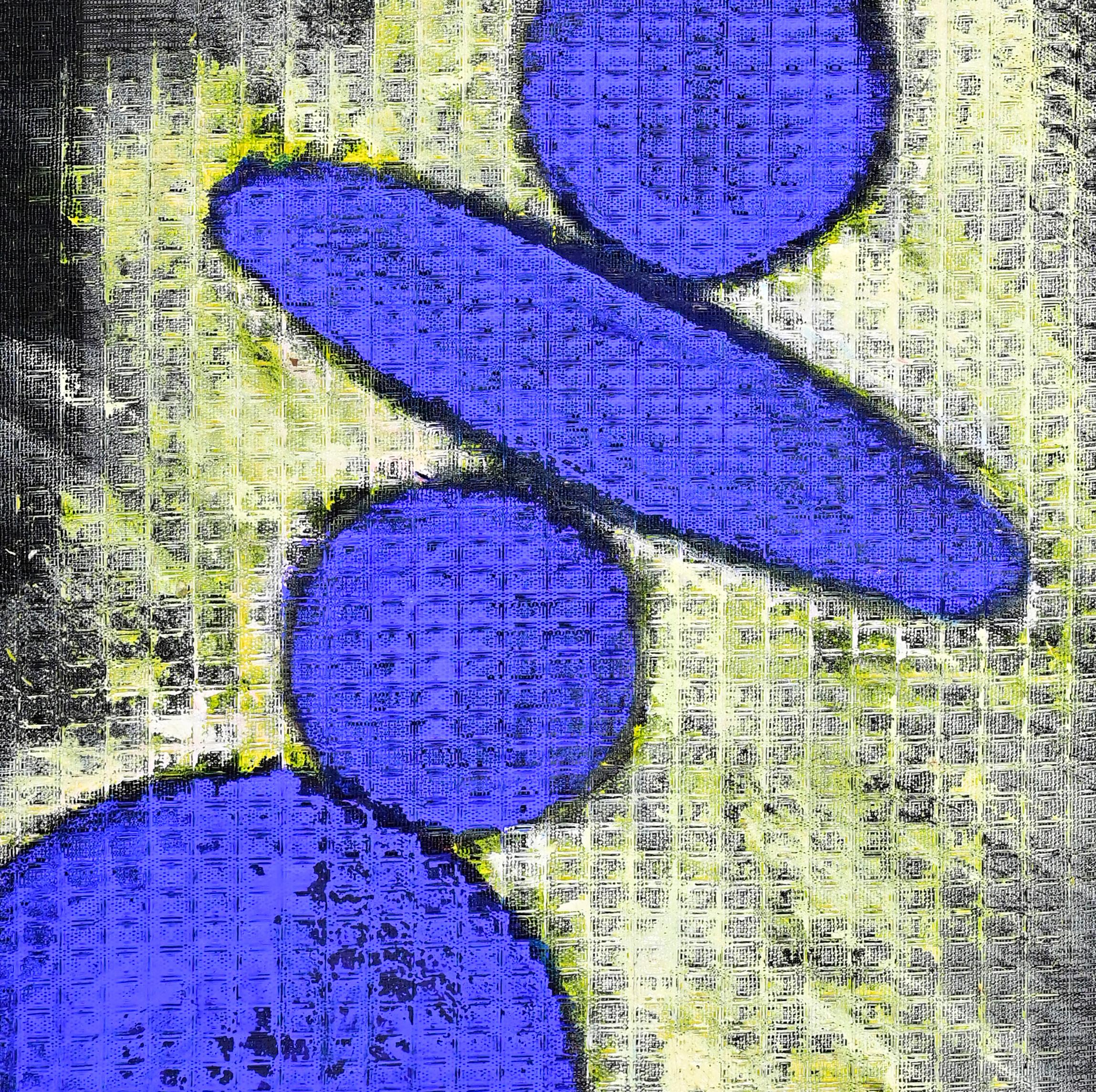 Abstrakte Komposition - Ölgemälde von Giorgio Lo Fermo - 2024 im Angebot 2