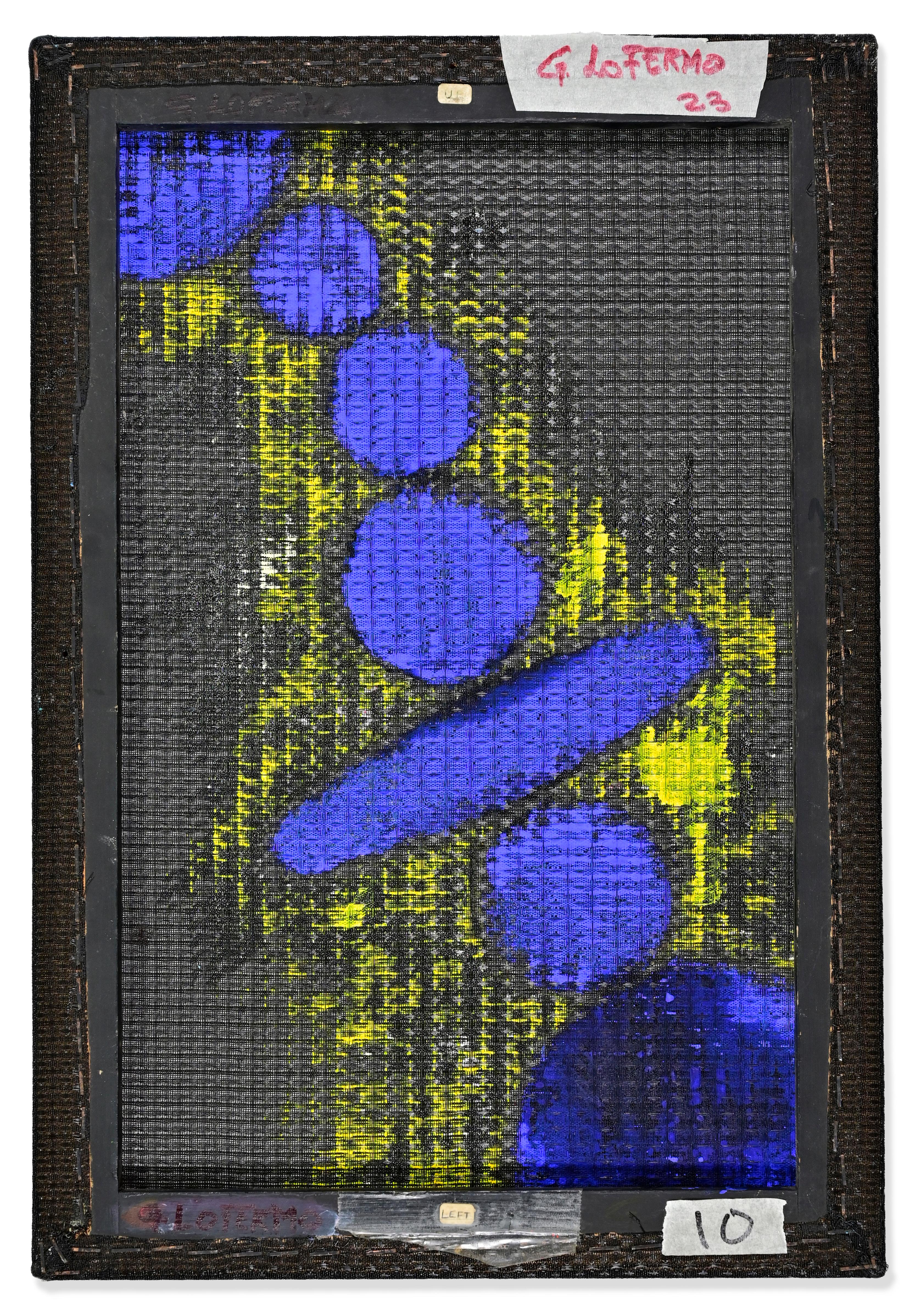 Abstrakte Komposition - Ölgemälde von Giorgio Lo Fermo - 2024 im Angebot 3