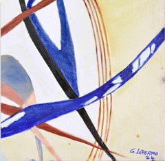 Composición abstracta - Pintura al óleo de Giorgio Lo Fermo - 2024