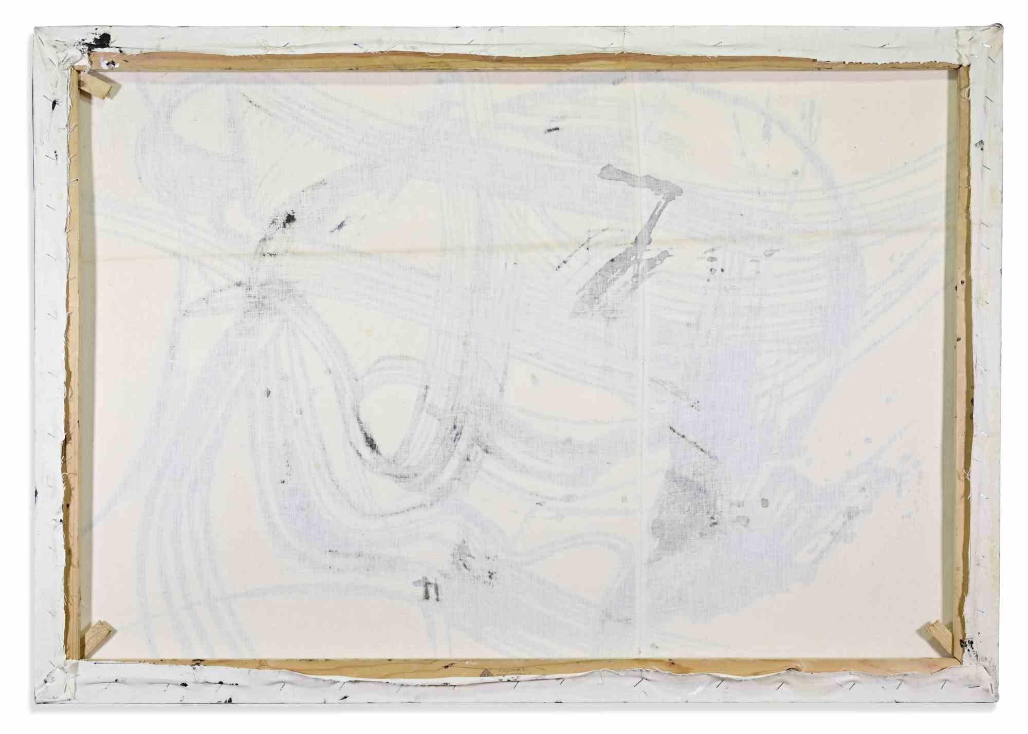 Abstrakte Komposition - Ölgemälde von Giorgio Lo Fermo - 2025 im Angebot 2