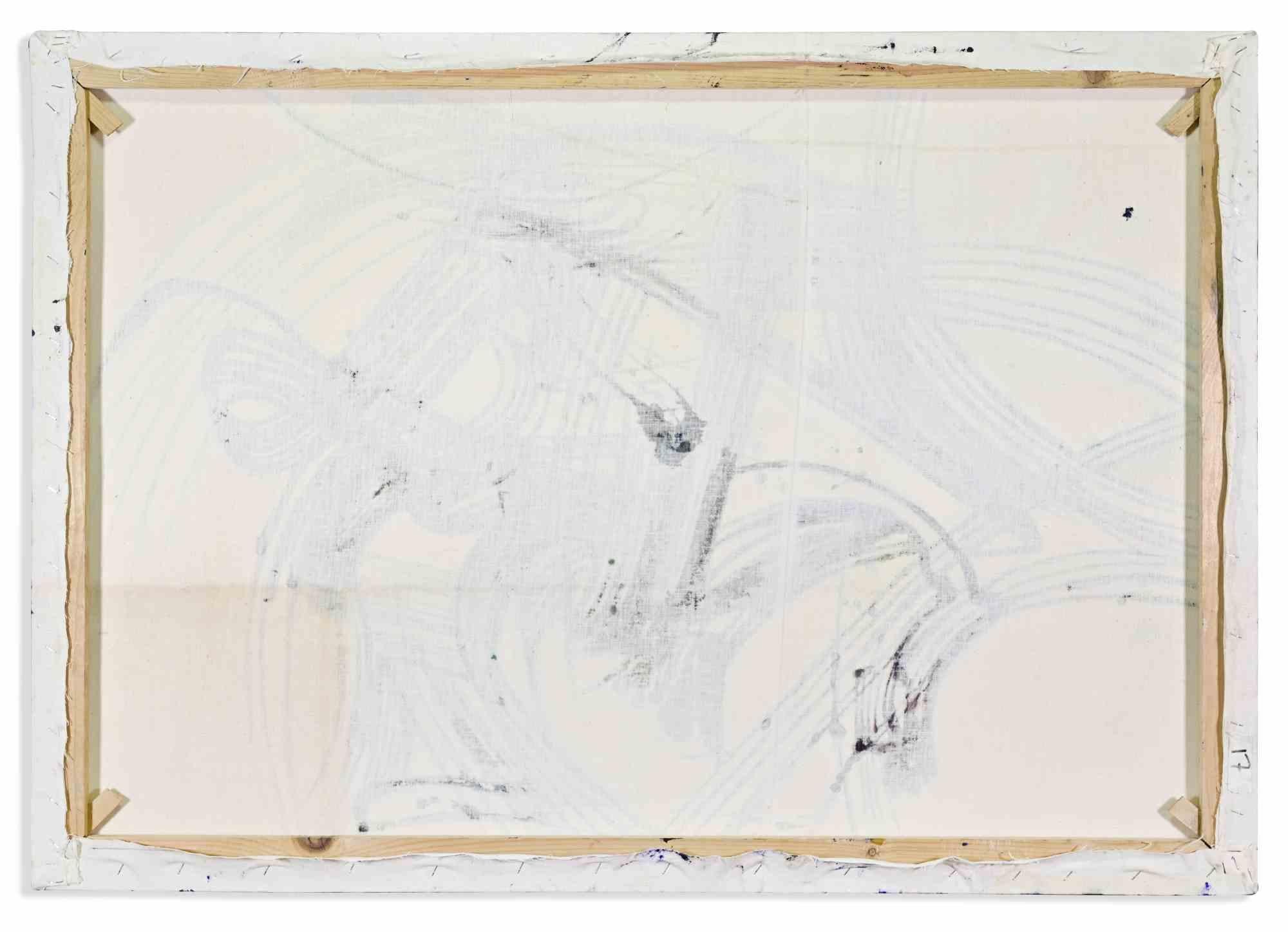 Abstrakte Komposition - Ölgemälde von Giorgio Lo Fermo - 2025 im Angebot 3