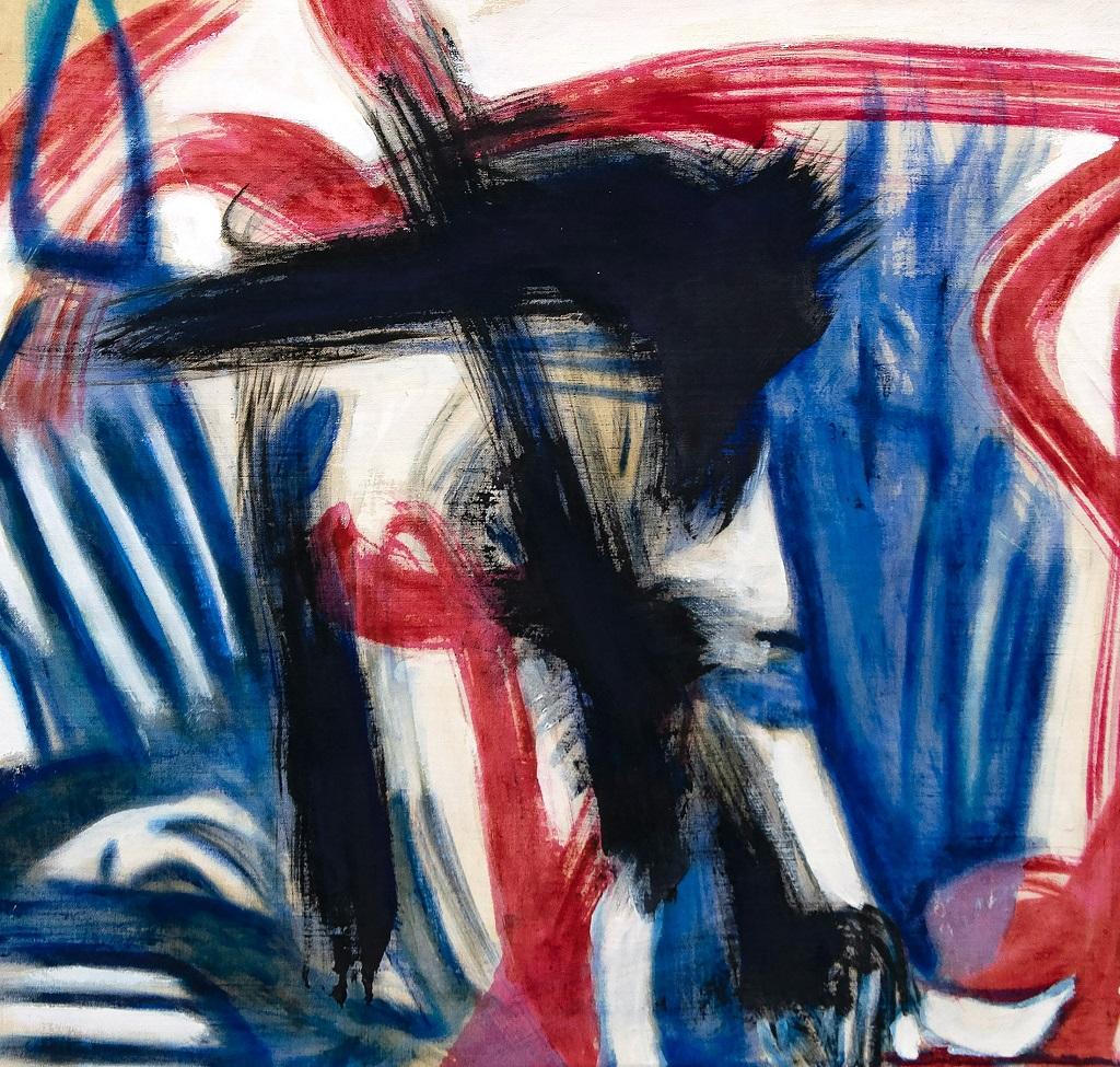 Composizione astratta - Olio su tela di G. Lo Fermo - 2020 - Painting di Giorgio Lo Fermo