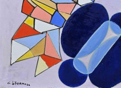 Composición abstracta - Óleo sobre lienzo de Giorgio Lo Fermo - 2022