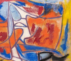 Composition abstraite - Peinture à l'huile de Giorgio Lo Fermo - 2018