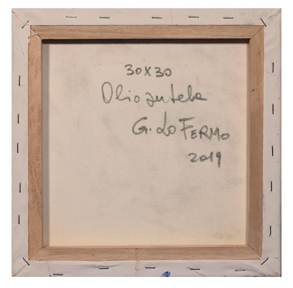 Abstrakte Komposition – Ölgemälde von Giorgio Lo Fermo – 2019 im Angebot 2
