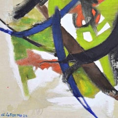 Expresión abstracta - Pintura al óleo de Giorgio Lo Fermo - 2023