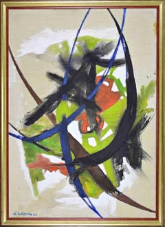 Expresión abstracta - Pintura al óleo de Giorgio Lo Fermo - 2023