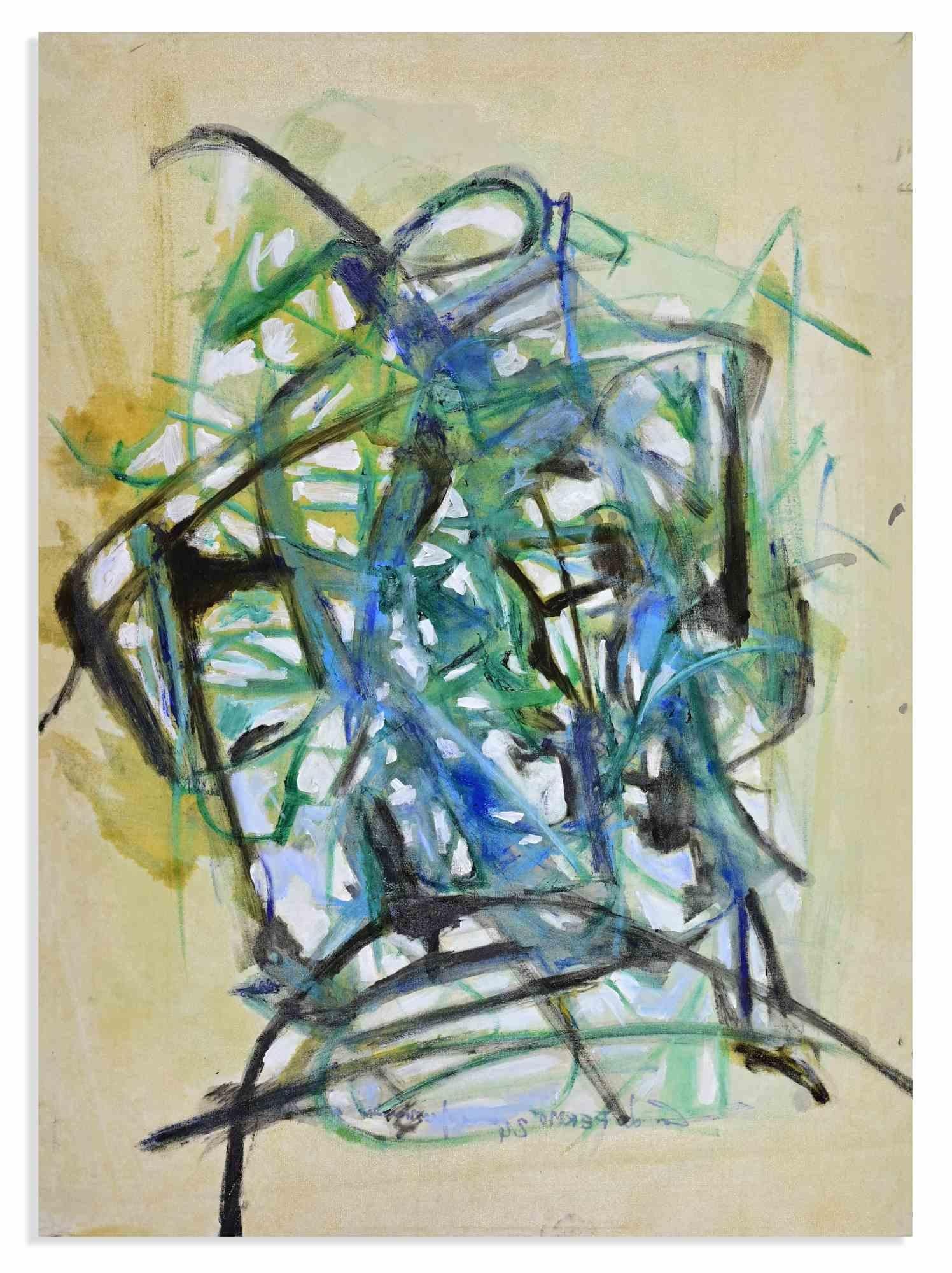 Abstrakte Expression - Ölgemälde von Giorgio Lo Fermo - 2024 im Angebot 1