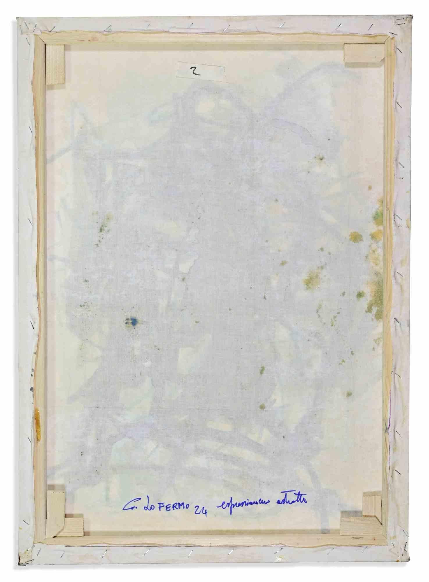 Abstrakte Expression - Ölgemälde von Giorgio Lo Fermo - 2024 im Angebot 3