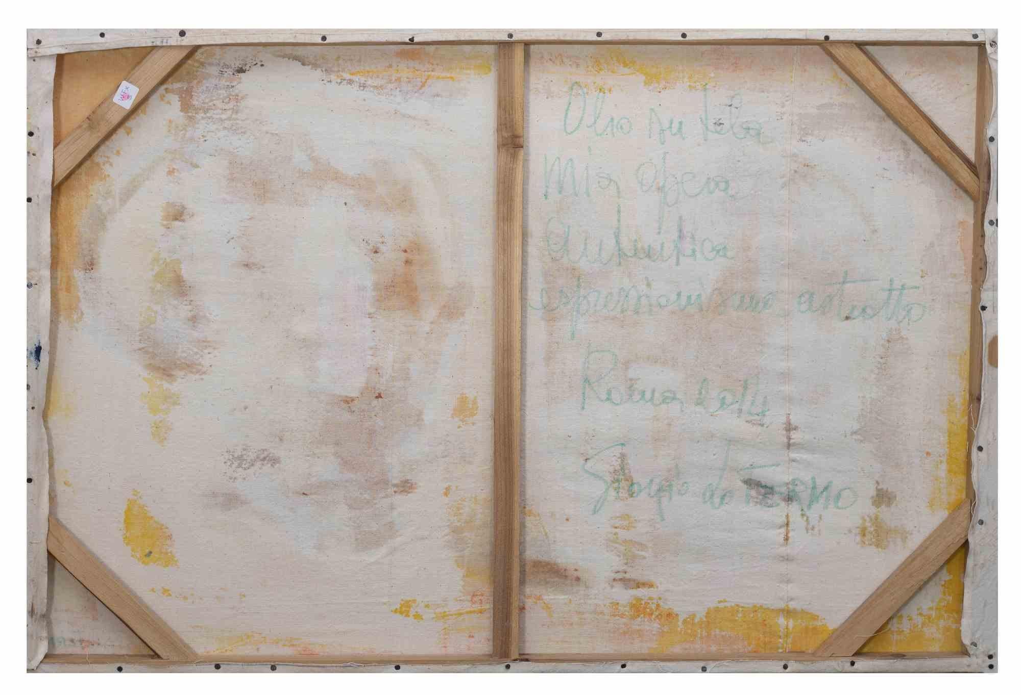 Abstrakter Expressionismus – Ölgemälde auf Leinwand von Giorgio Lo Fermo – 2014 im Angebot 2