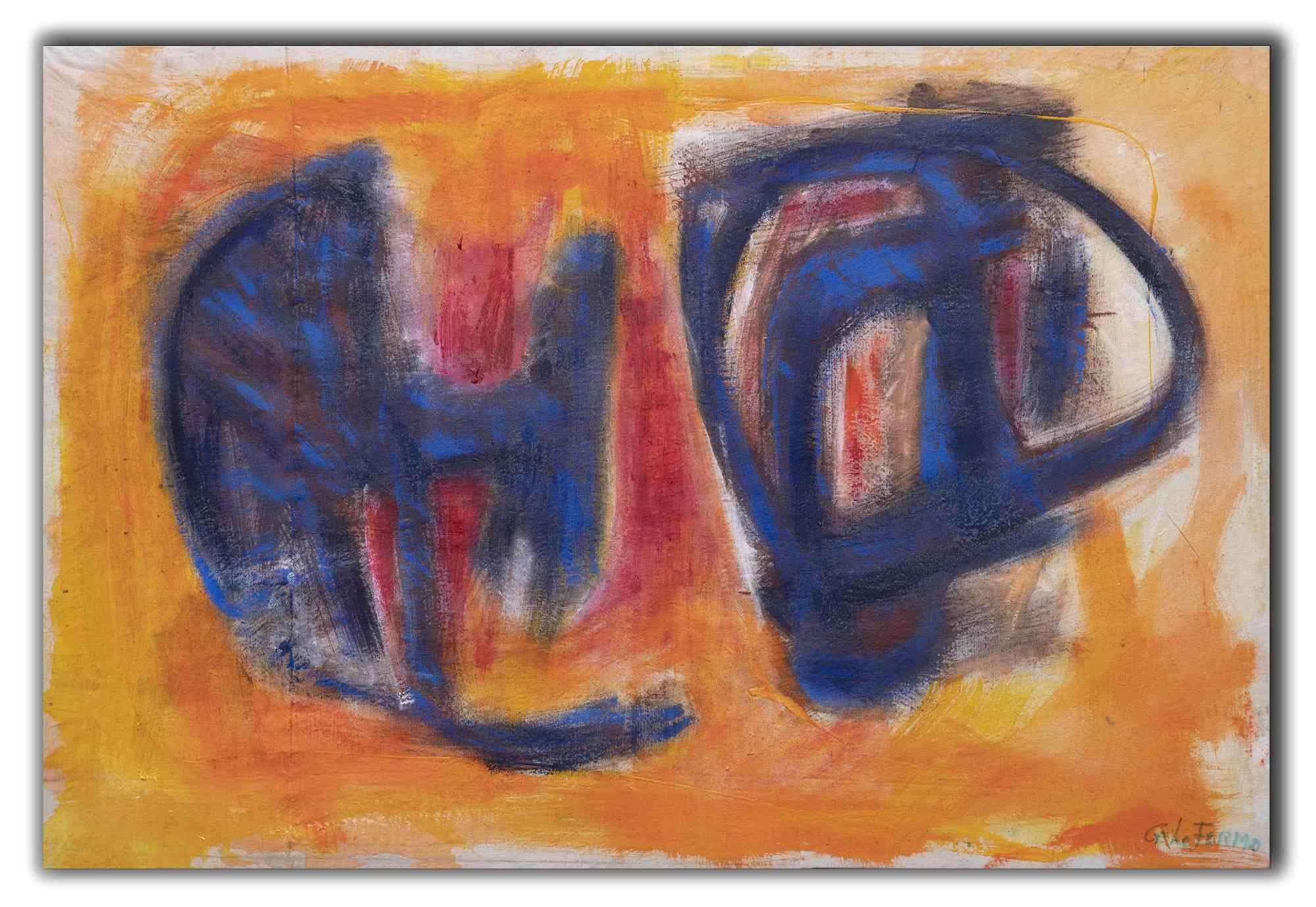 Abstract Expression ist ein Original-Kunstwerk von Giorgio Lo Fermo (geb. 1947) aus dem Jahr 2014.

Original Ölgemälde auf Leinwand.

Handsigniert, betitelt und datiert auf der Rückseite der Leinwand.

Handsigniert in der rechten unteren
