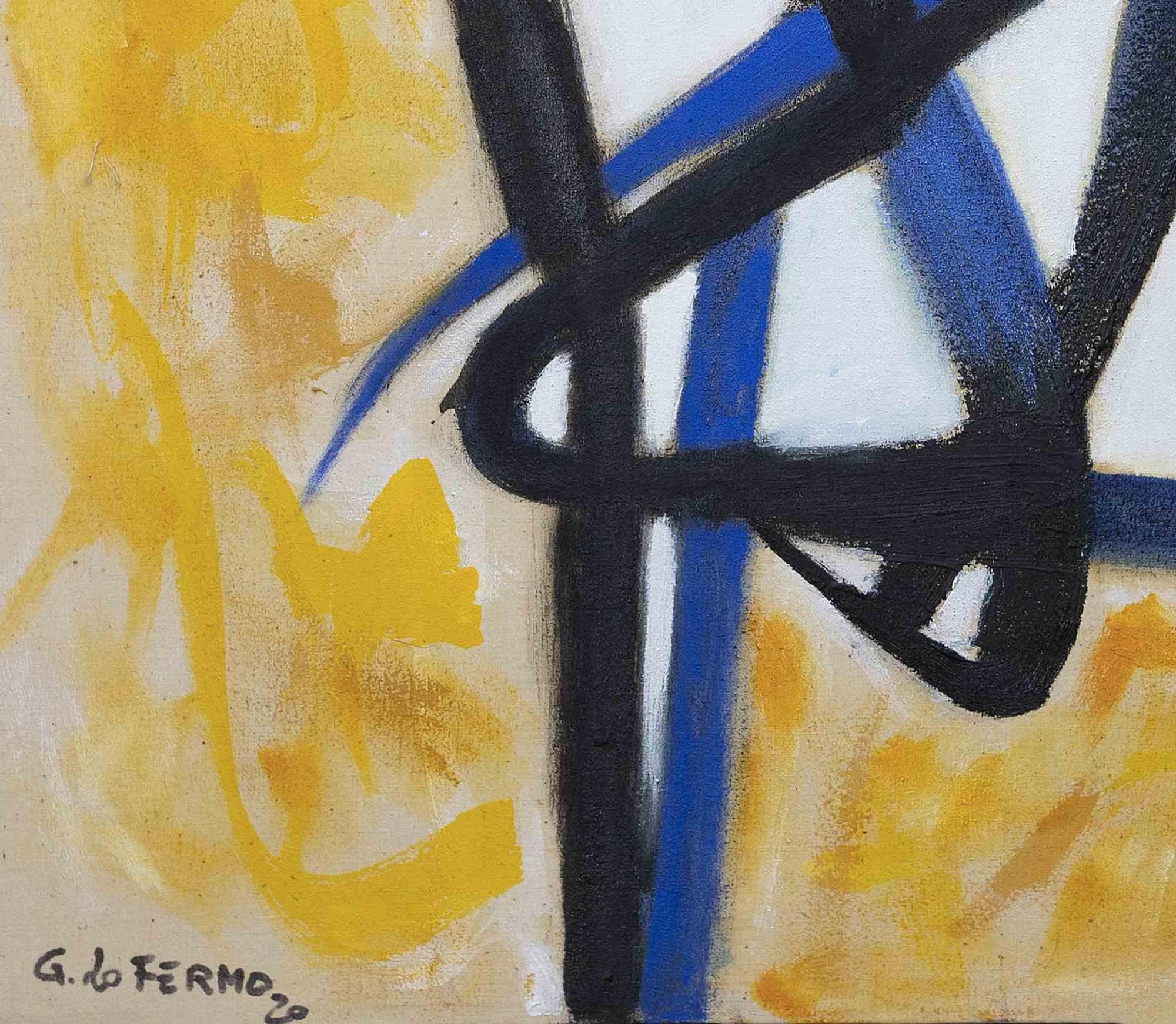 Abstract Expression - Oil On Canvas by Giorgio Lo Fermo - 2020s For Sale 2