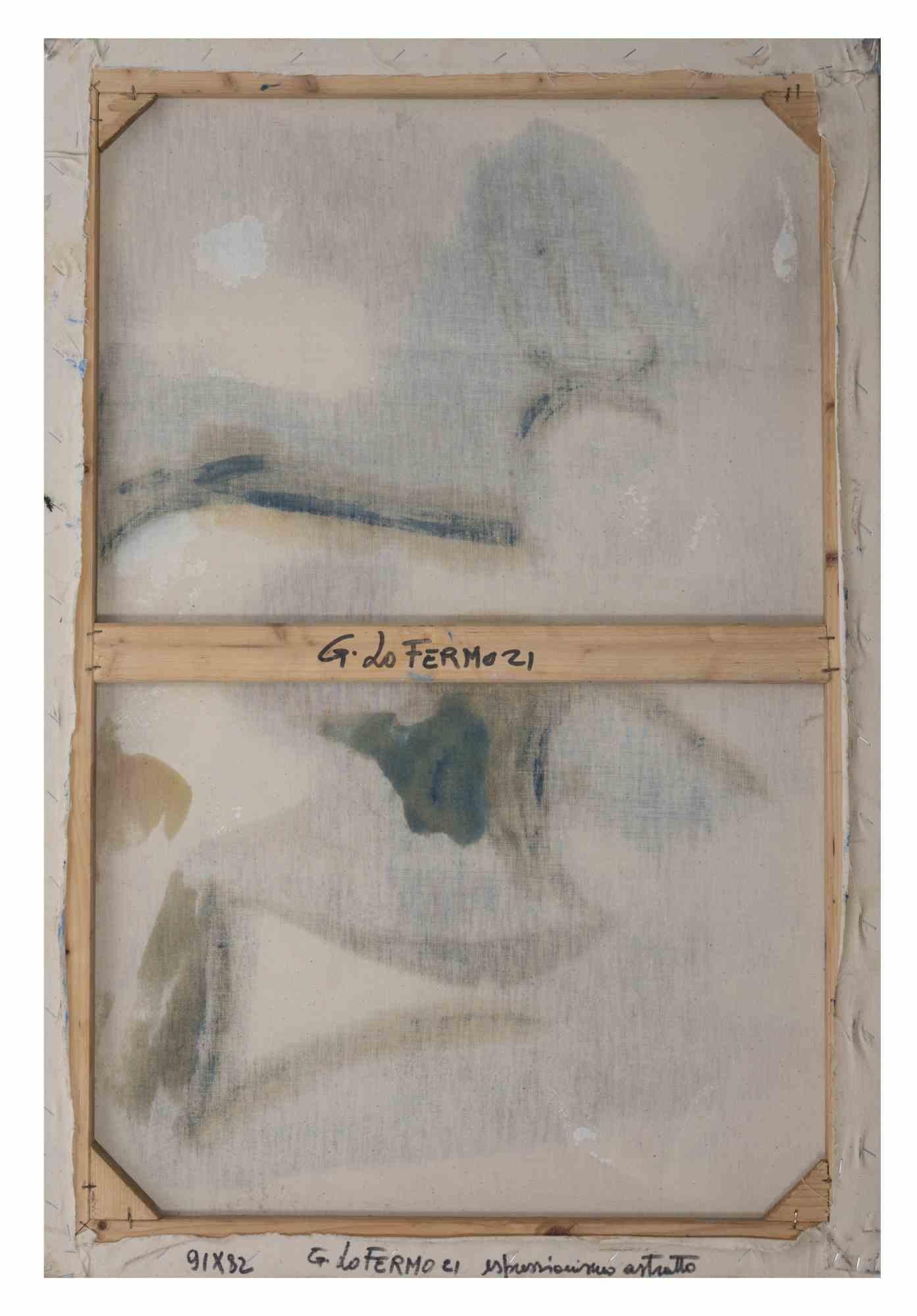 Abstract Expression - Oil On Canvas by Giorgio Lo Fermo - 2021 For Sale 2