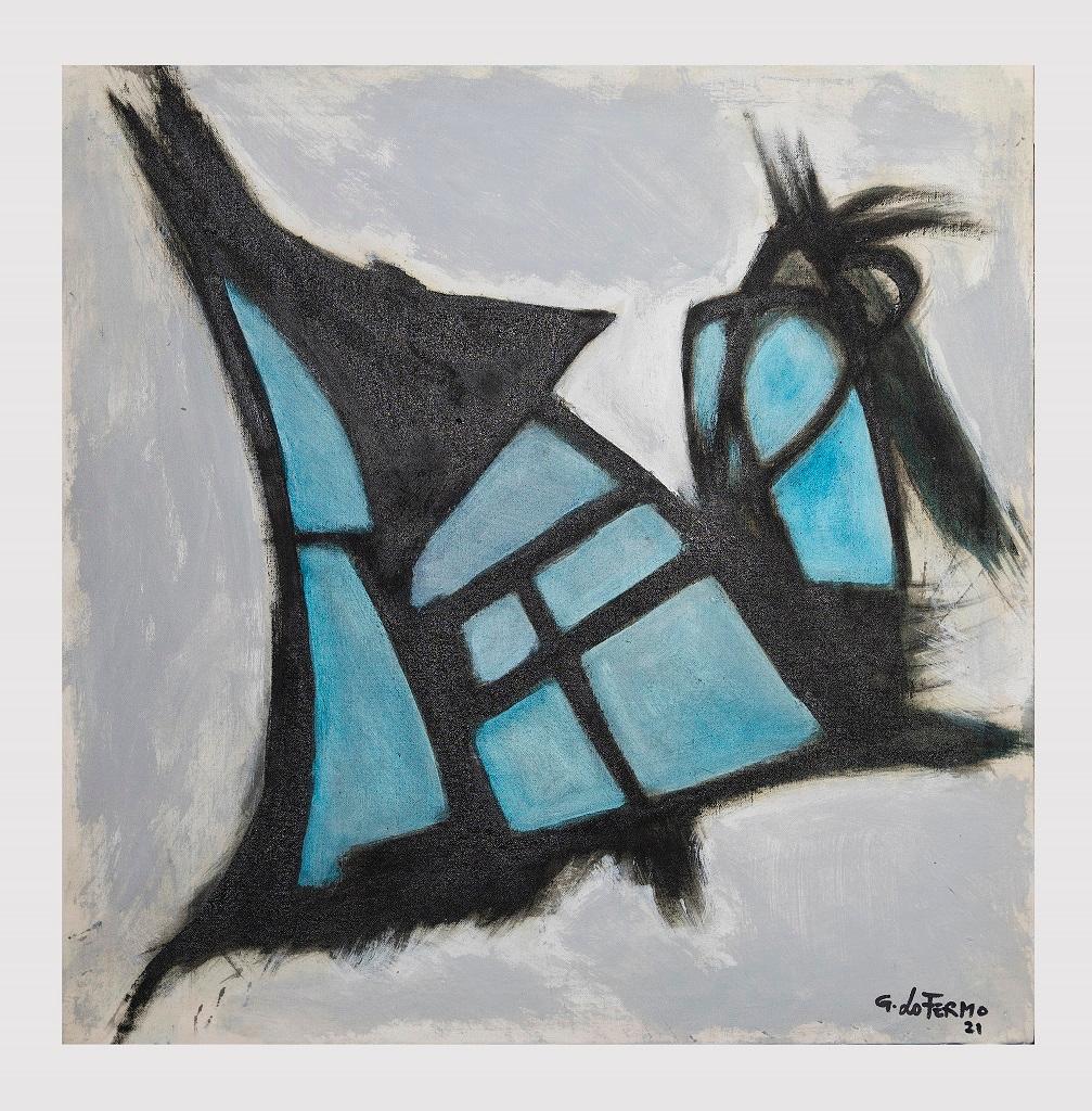 Abstract Expression is an original artwork realized by Giorgio Lo Fermo (b. 1947) in 2021.

Oil On Canvas. 

Hand-signed and dated by the artist on the lower right margin: Lo Fermo 21.

Total dimensions: 45 x 3 x 45 cm.

Perfect conditions.

Giorgio