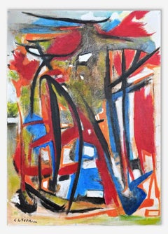 Abstract Expression - Oil On Canvas by Giorgio Lo Fermo - 2022