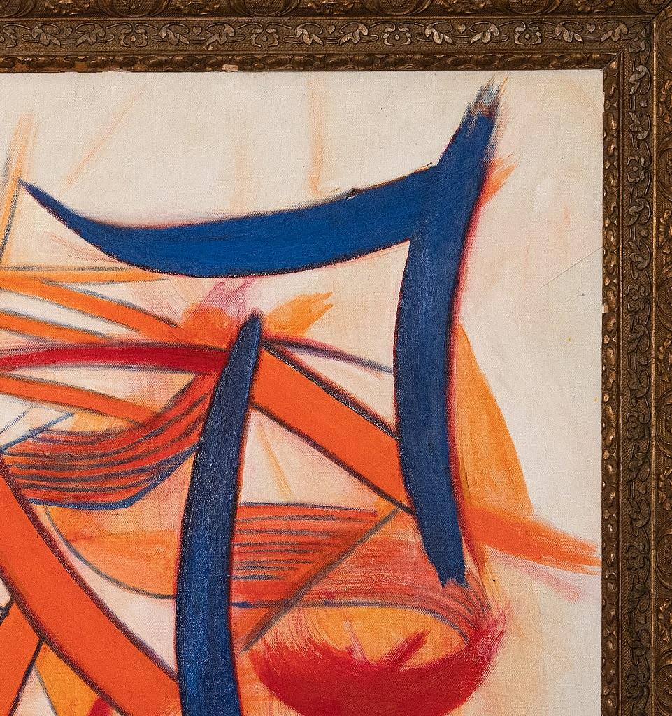 Espressione astratta - Pittura ad olio di Giorgio Lo Fermo - 2019 in vendita 1