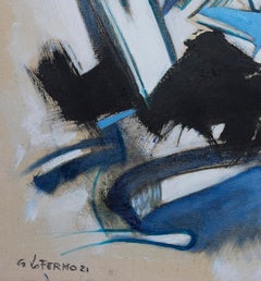 Expressionnisme abstrait - Huile sur toile de Giorgio Lo Fermo - 2021