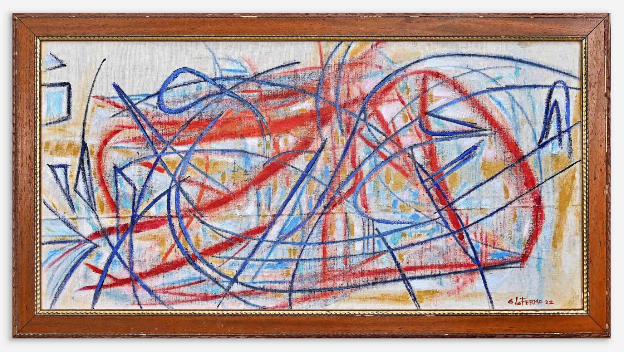 Abstract Expression is an artwork realized by Giorgio Lo Fermo (b. 1947) in 2022

Original Oil Painting on Canvas.

Hand signed and dated on the lower left margin.

Hand signed, dated and titled on the back of the canvas.

Good conditions.

Giorgio