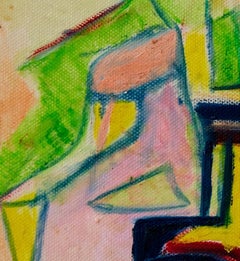 Composición ácida - Pintura al óleo de G. Lo Fermo - 2020