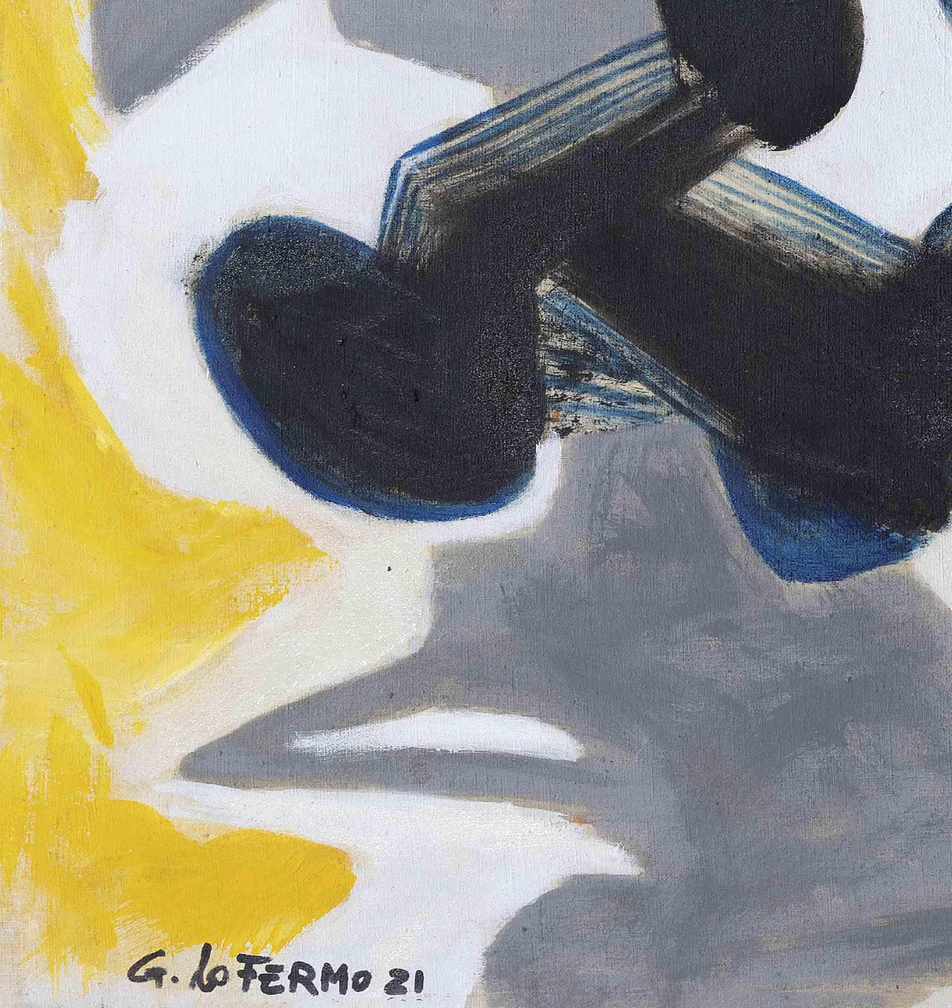 Black Painting ist ein Original-Kunstwerk von Giorgio Lo Fermo (geb. 1947) aus dem Jahr 2021.

Original Ölgemälde auf Leinwand. 

Handsigniert, betitelt und datiert auf der Rückseite der Leinwand.

Handsigniert und datiert in der linken unteren