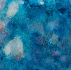 Blauer Himmel – Ölgemälde auf Leinwand von Giorgio Lo Fermo – 1990