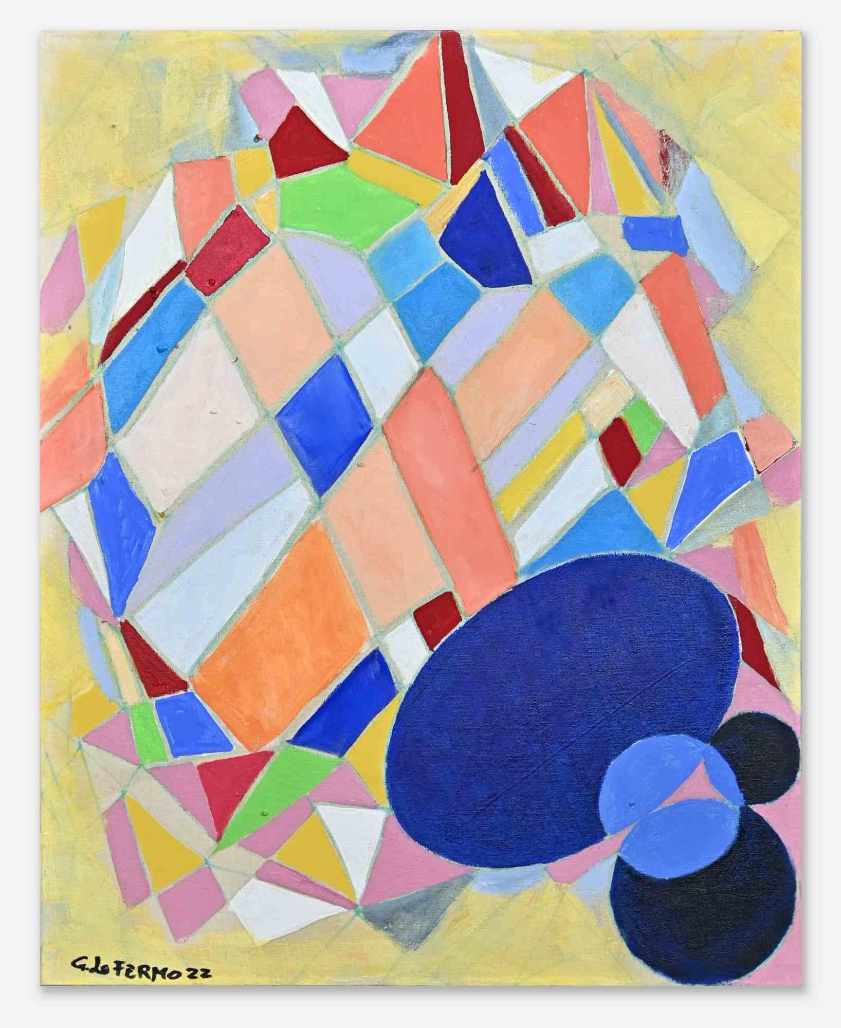 Colored facets ist ein Originalkunstwerk von Giorgio Lo Fermo (geb. 1947) aus dem Jahr 2022.

Original Ölgemälde auf Leinwand.

Handsigniert und datiert am linken unteren Rand und auf der Rückseite der Leinwand.

Gute Bedingungen.

Giorgio Lo Fermo