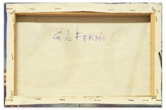 Colored Waves - Oil Painting 2000s by Giorgio Lo Fermo