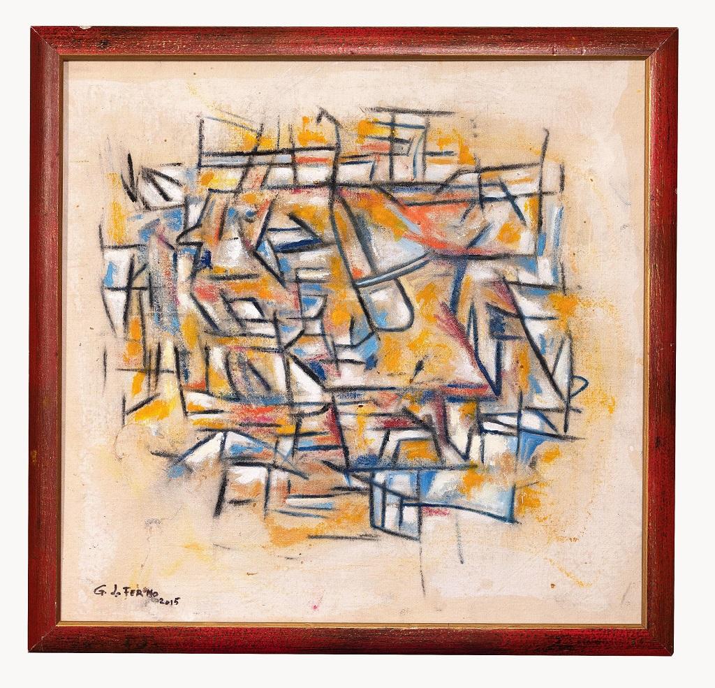 Abstract Expression is an original contemporary artwork realized by the Italian artist Giorgio Lo Fermo in 2015. 

Original Oil painting on canvas.

Hand-signed and dated. 

Mint conditions. 

Giorgio Lo Fermo. He is an Italian painter and sculptor.