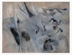 Composizione grigia - Pittura ad olio di Giorgio Lo Fermo - 2020