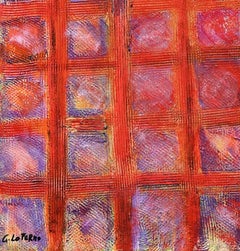 Grid - Oil On Canvas by Giorgio Lo Fermo - 2022