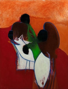 Homage to Arshile Gorky - Oil on Canvas by G. Lo Fermo - 2020