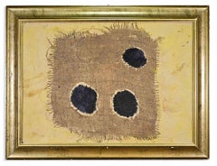 Hommage to Burri - Oil Painting by Giorgio Lo Fermo - 2019