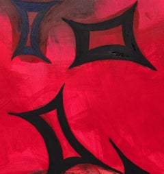 Ideogramme III – Ölfarbe von Giorgio Lo Fermo – 2021