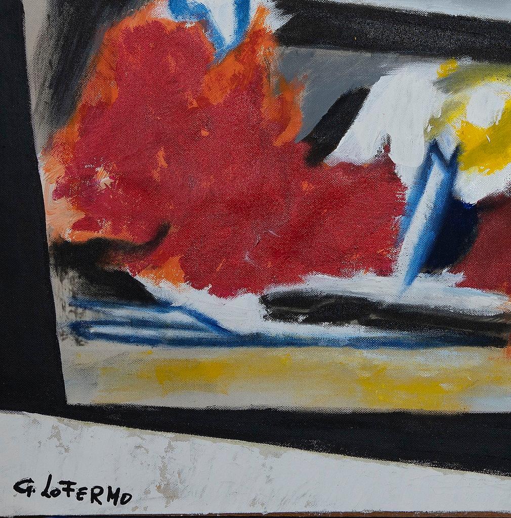 Informell  Ölgemälde auf Leinwand von Giorgio Lo Fermo – 2008 im Angebot 1