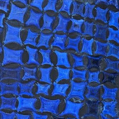 Lattice ( 2 ) - Olio su tela di Giorgio Lo Fermo - 2022