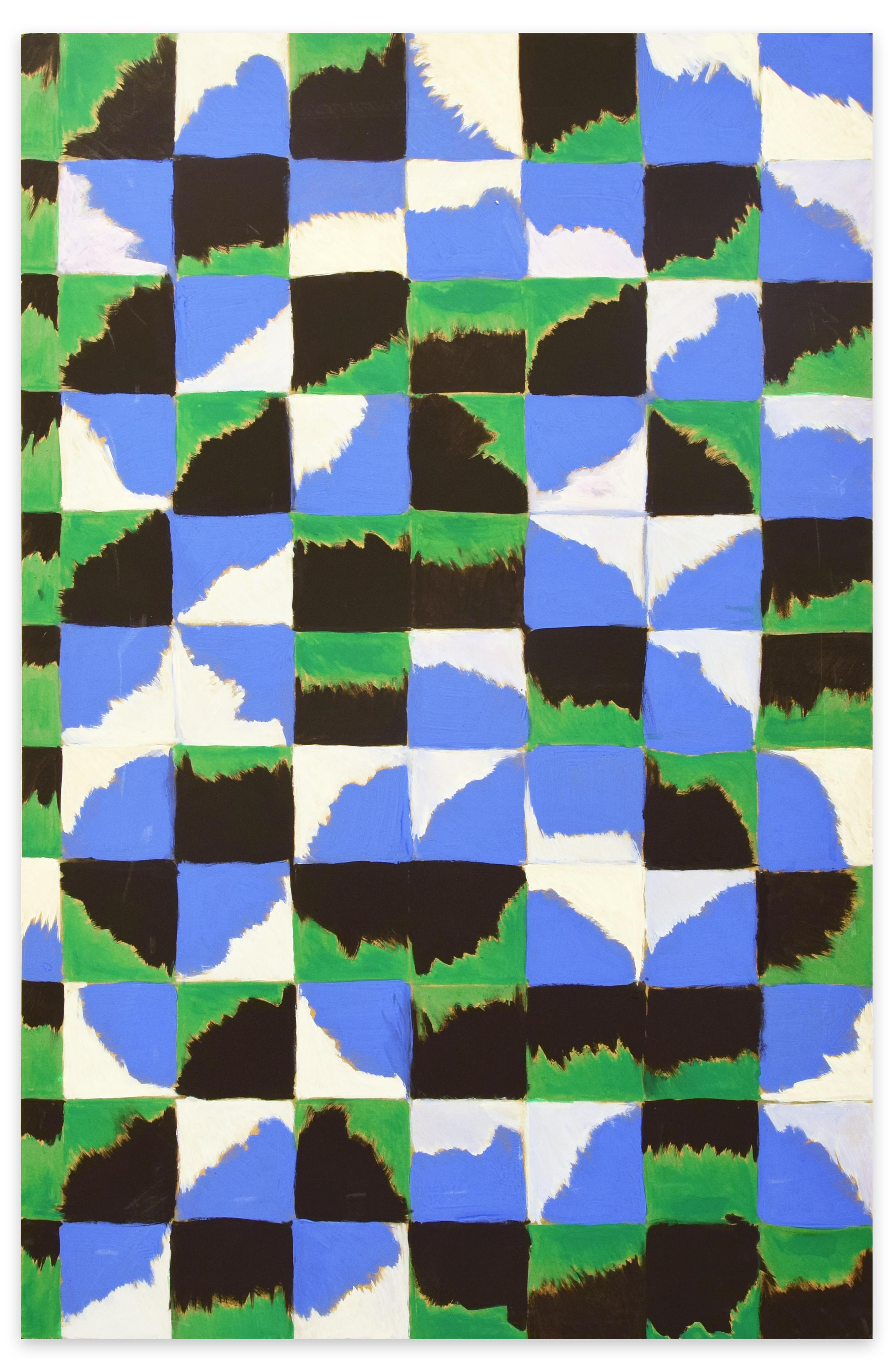 Optical è un olio originale su compensato realizzato da Giorgio Lo Fermo nel 2019.

Firmato e datato a mano dall'artista sul retro. 

L'opera rappresenta una composizione astratta ottica molto colorata sui toni del nero, del verde e del