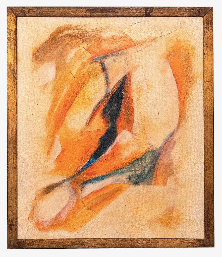 Orange Composition is an original contemporary artwork realized by the Italian artist Giorgio Lo Fermo in 2012. 

Original Oil painting on canvas glued on plywood.

Hand-signed and dated on the back.

Mint conditions. 

Orange Composition  is an
