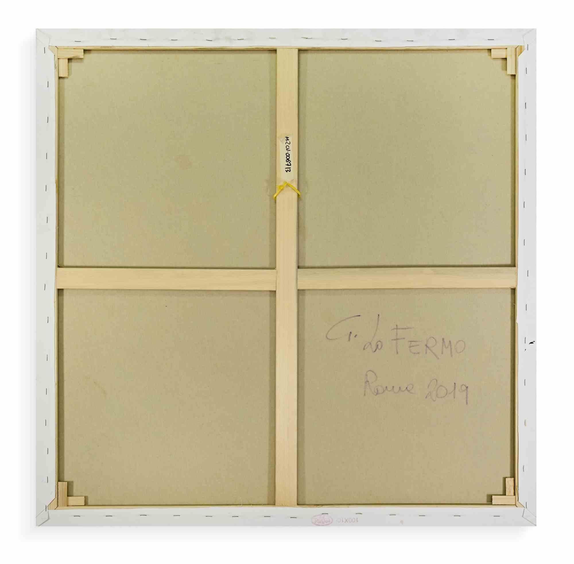 Reticulum - Pittura ad olio di Giorgio Lo Fermo - 2019 in vendita 2