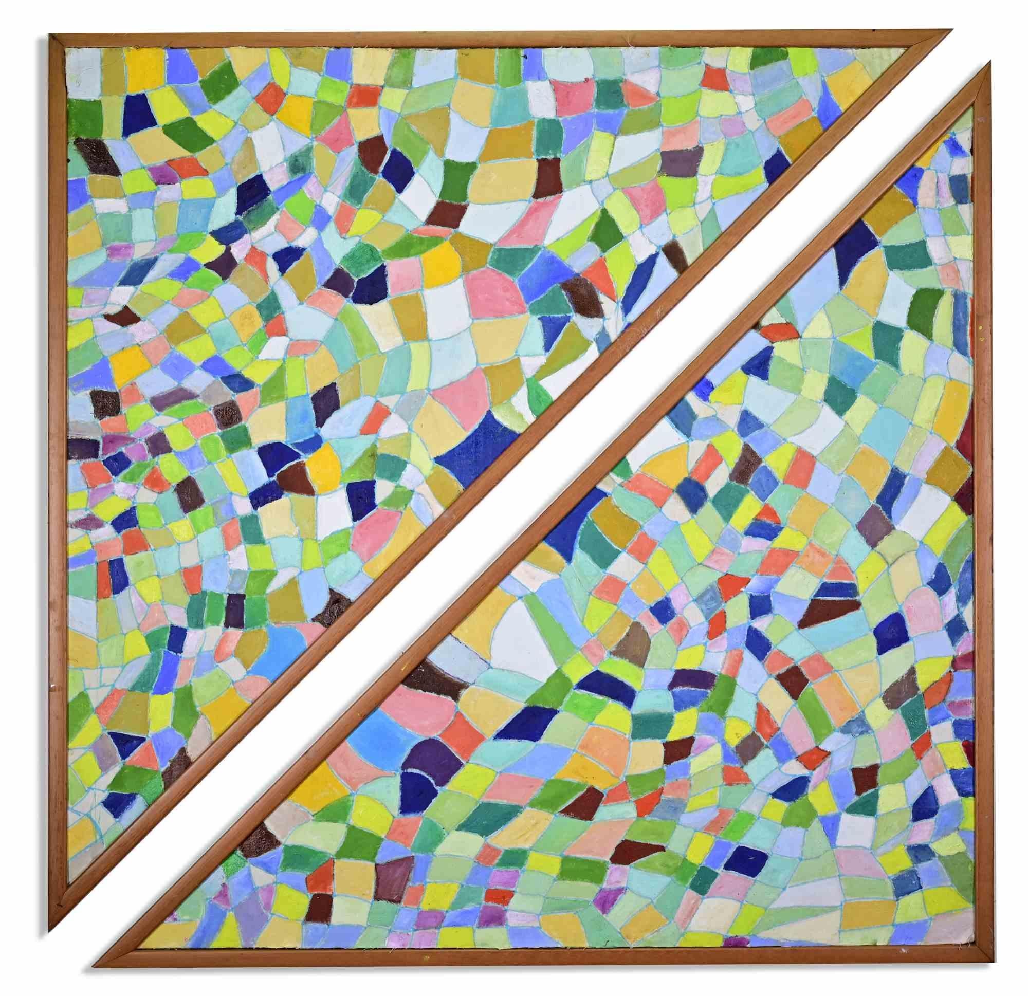 Reticulum - Peinture à l'huile de Giorgio Lo Fermo - 2024 en vente 2