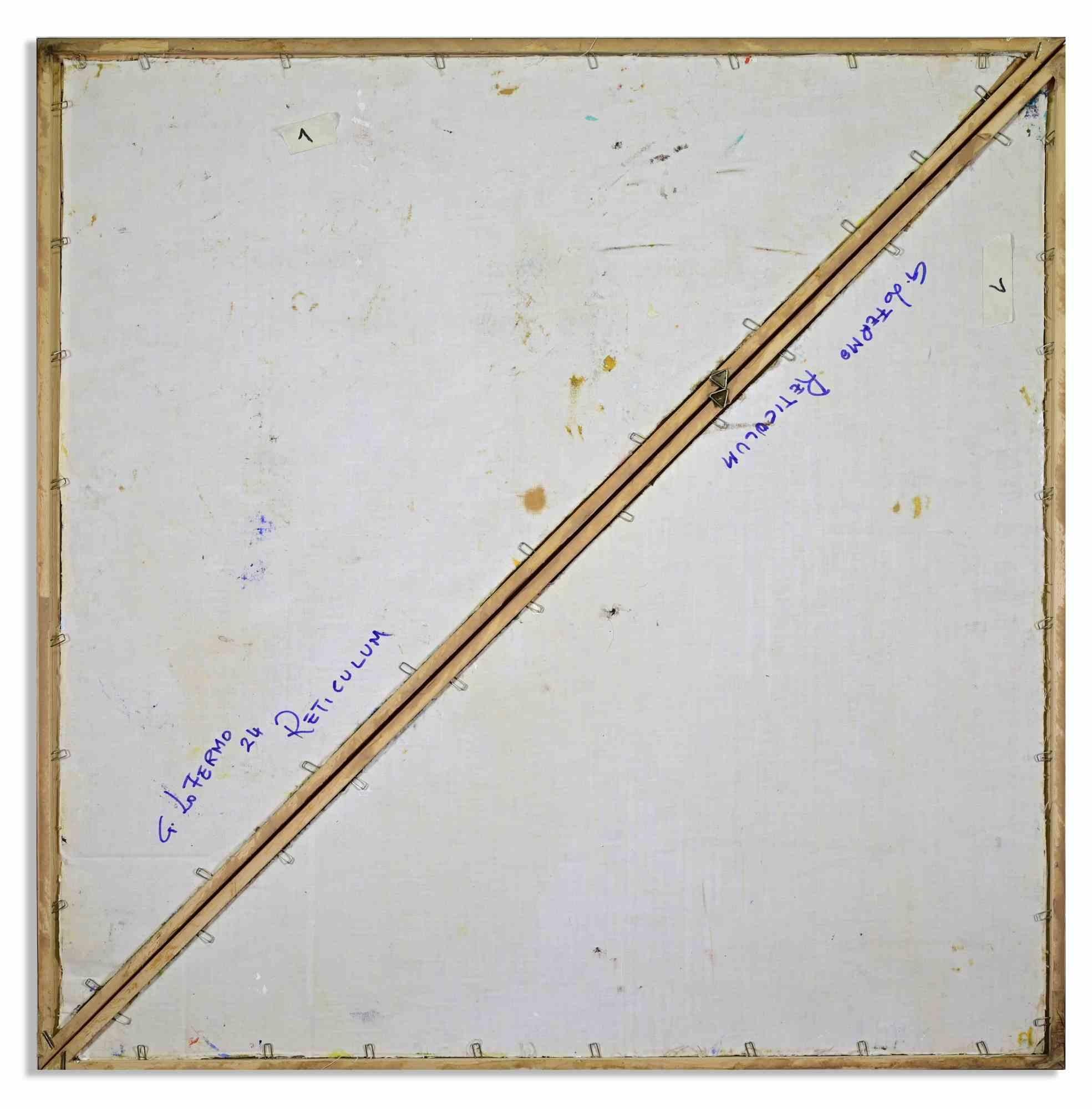 Reticulum - Peinture à l'huile de Giorgio Lo Fermo - 2024 en vente 4