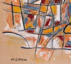 Retículo - Pintura al óleo de Giorgio Lo Fermo - 2020