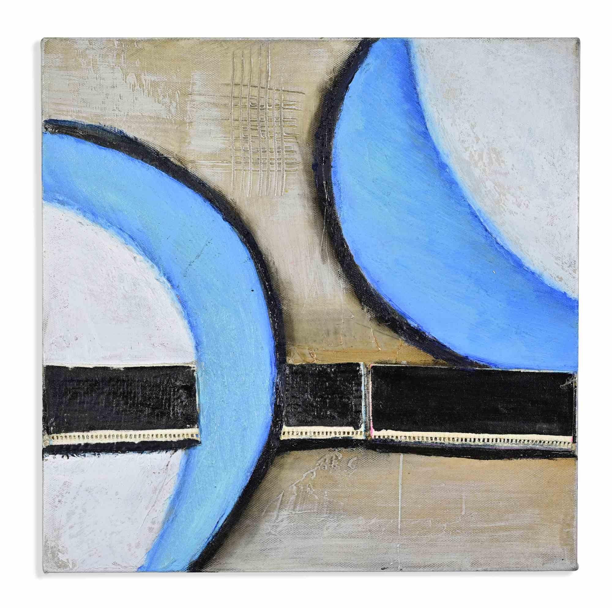 Tryptich - Ölgemälde von Giorgio Lo Fermo - 2020 im Angebot 1