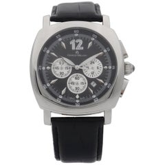 Giorgio Milano Stainless Steel Black Dial Quartz Men's Watch 864ST032