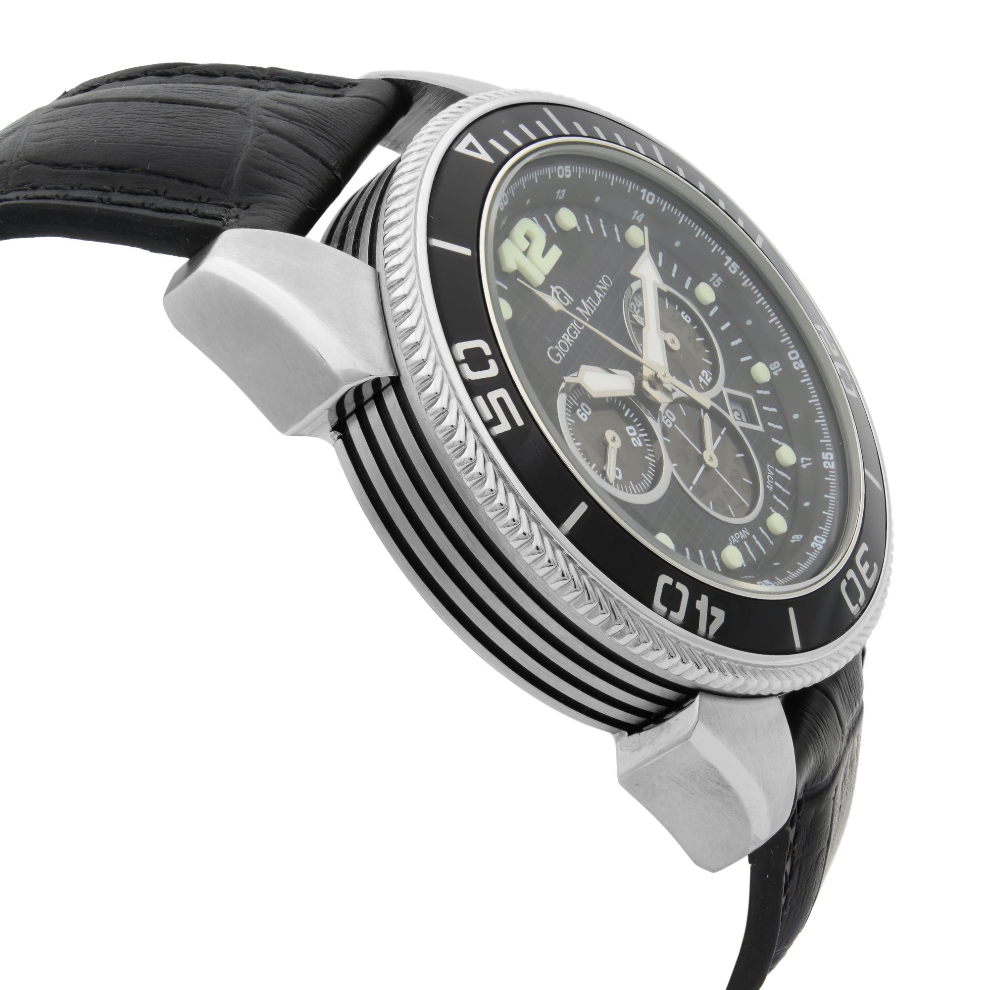 Giorgio Milano Stainless Steel Chronograph Quartz Men's Watch 871ST032 1